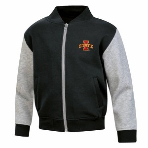 NCAA Iowa State Cyclones Boys' Buffalo Checkered Fleece T-Shirt - 1 of 3