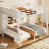 Racxily Metal Full XL over Queen Bunk Bed for Teens and Adults,Space-Saving/Noise Reduced/No Box Spring Needed - 3 of 4