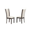 Brassex Set of 2 Aria Dining Chairs - 2 of 4