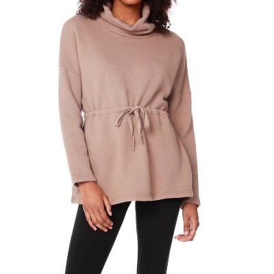 Women's Drawstring Turtleneck Top - bobi