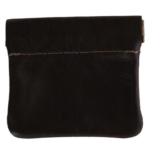 Leather change outlet pouch