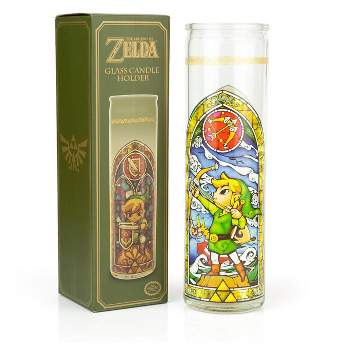 Paladone Products Ltd. The Legend of Zelda Glass Candle Holder | Exclusive Legend Of Zelda Collectible