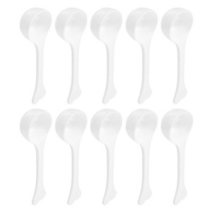 Unique Bargains Reusable Plastic Powder Long Handle Coffee Spoons for Kitchen - 1 of 4