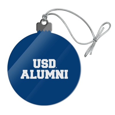 University of San Diego Alumni Acrylic Christmas Tree Holiday Ornament