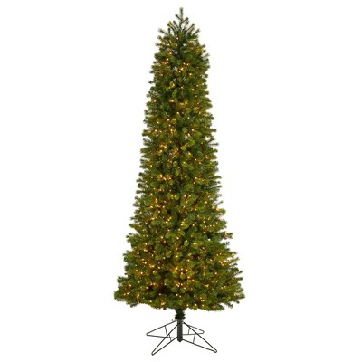 Nearly Natural 8.5-ft Slim Colorado Mountain Spruce Artificial Christmas Tree
