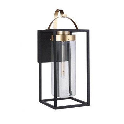 Craftmade Lighting Neo 1 - Light Wall Light in  Midnight/Satin Brass