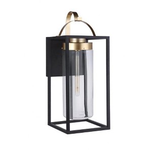 Craftmade Lighting Neo 1 - Light Wall Light in  Midnight/Satin Brass - 1 of 1