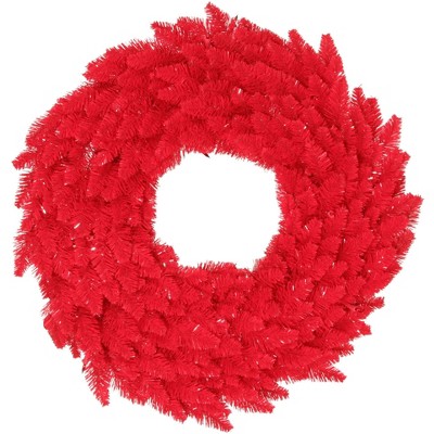 Vickerman Red Fir Artificial Christmas Wreath