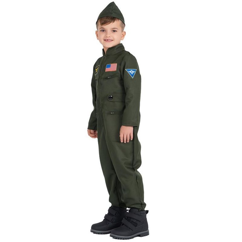 Dress Up America Fighter Pilot Costume for Kids, 2 of 3