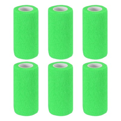 Unique Bargains Self-Adhesive Elastic Breathable Athletic Tapes 6 Rolls