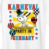 Women's - Peanuts - Karneval Biggest Oldest Party Germany Short Sleeve Graphic T-Shirt - 2 of 4