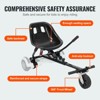 VEVOR Hoverboard Seat Attachment, for 6.5" 8" 8.5" 10" Hoverboards, Dual Shock Absorption System, Grips Control,  270 LBS load Capacity - 4 of 4