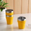 12oz 2pk Stacking Short Tumbler with Lid - Room Essentials™ - 2 of 3