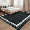 2x6 Runner Rug Washable Rugs Scalloped Border Rugs Non Slip Kitchen Runner Rug Stain Resistant Carpet - 3 of 4