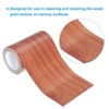 Unique Bargains Self-Adhesive Realistic Patch Wood Grain Repair Tape - 3 of 4