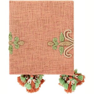 Livabliss Amie 50"W x 60"L Bohemian/Global Khaki Throw Blankets - 1 of 3