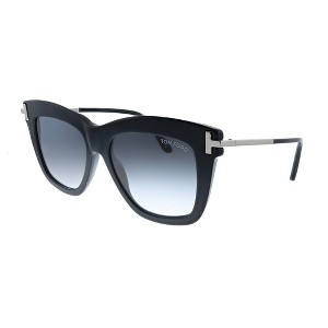 Tom Ford Dasha TF 822 01B Womens Square Sunglasses Shiny  display picture 1