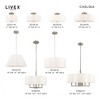 Livex Lighting Chelsea 3 - Light Flush Mount in  Brushed Nickel - 2 of 3