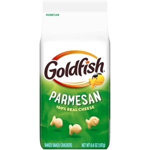 Goldfish Parmesan Crackers Snack Crackers Bag - 6.6oz - 1 of 4