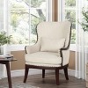 Mantua Contemporary Fabric Upholstered Accent Chair with Nailhead Trim - Christopher Knight Home - 2 of 4