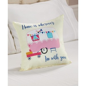 The Lakeside Collection Glamper Accent Pillow - Accent Pillow - 1 of 3