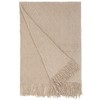 Deerlux Decorative Throw Blanket - 50x60 in Soft Knit with Fringe Edges for a Cozy Touch to Your Living Space, All-Season, Ideal for Lounging, Gifting - 4 of 4
