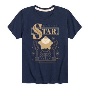Boys' - Disney - Star Badge Short Sleeve Graphic T-Shirt - 1 of 4