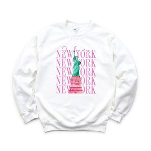 Simply Sage Market Women's Graphic Sweatshirt I Love New York - 1 of 3