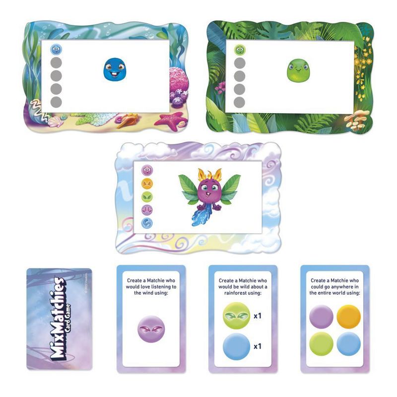 MixMatchies Card Game, Kids Game, Family Game for Ages 8 and Up, 2 to 6 Players, 1 of 5