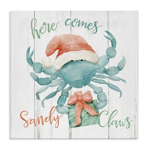 Stupell Industries Nautical Sandy Claws Crab, 17'' x 17'' - 1 of 4