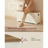 Farmhouse Storage Bench with Safety Hinges, 39.4 Inch Storage Chest for Entryway Living Room - 4 of 4