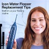 AquaSonic Icon Water Flosser Replacement Tips – 5 Tips, Standard, Periodontal, Orthodontic & Tongue Scraper - Genuine, Authentic Part - 2 of 4