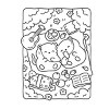 Cozy Love Glow-In-The-Dark Coloring - (Cozy Glow-In-The-Dark Coloring) by  Editors of Thunder Bay Press (Paperback) - 2 of 4