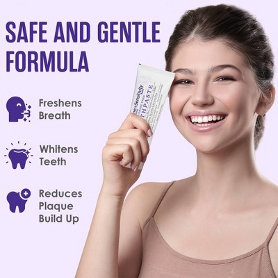 SprinJene Natural Fluoride-Free Sensitive Relief Toothpaste Sodium Lauryl Sulfate-Free - 3.5oz/2ct