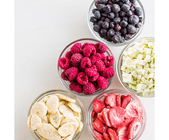 Augason Farms Freeze Dried Fruit Variety Pack Kit - 44oz Pail