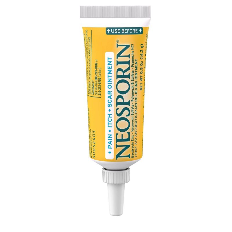 Neosporin First Aid Antibiotic and Pain Relieving Ointment - 0.5oz, 3 of 9