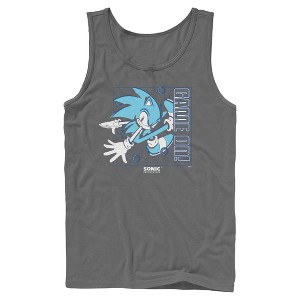 Mens Sonic the Hedgehog Game On Pose Tank Top - 1 of 4