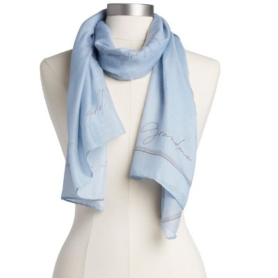 DEMDACO Dear You Scarf - Grandma blue