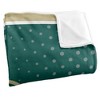 Jacksonville University Logo Dots Silky Touch Blanket White 50x60 - 3 of 4
