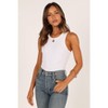 Petal and Pup Womens Ari Ribbed Tank Top - 2 of 4