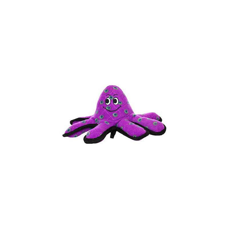 Tuffy Ocean Creature Octopus Dog Toy - Purple - S, 1 of 6