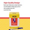 School Smart Ballpoint Pens, Medium Tip, Blue, Pack of 48 - 4 of 4