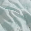 3 Piece Prewashed Checkered Plaid Embroidered Vintage Soft Quilt Set by Sweet Home Collection® - 3 of 4