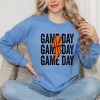 Simply Sage Market Women's Graphic Sweatshirt Game Day Stacked Lightning Bolt - 2 of 3