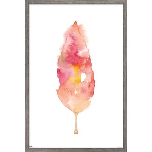 Trends International Seasonal Leaf Framed Wall Poster Prints - 1 of 4