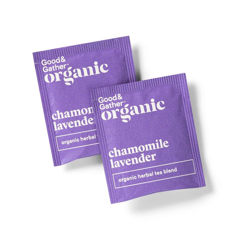 Organic Chamomile Lavender Tea - 20ct - Good &#38; Gather&#8482;, 3 of 6