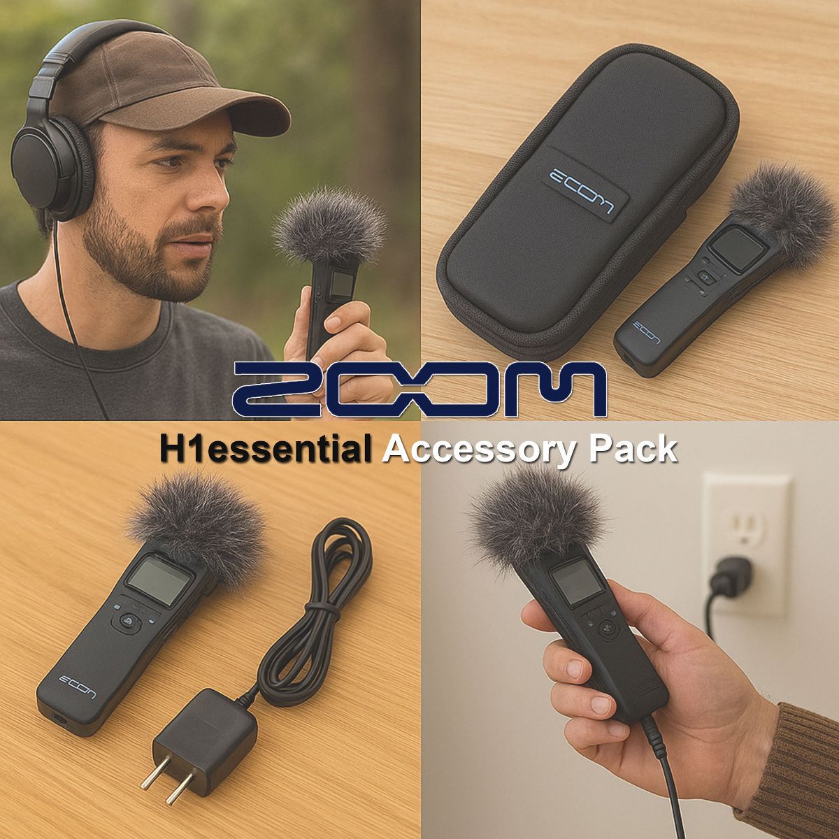 Zoom APH-1e Accessory Pack for H1essential Recorder + SanDisk Ultra 64GB microSDXC UHS-I 100MB/s Memory Card - thumbnail 7