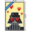 Trends International Star Wars: Saga - Vader Hearts Framed Wall Poster Prints - 3 of 4