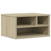 Aghana Digitals Sonoma Oak Engineered Wood Printer Stand with Storage Shelf - 15.7"x12.6"x8.9" - 2 of 4