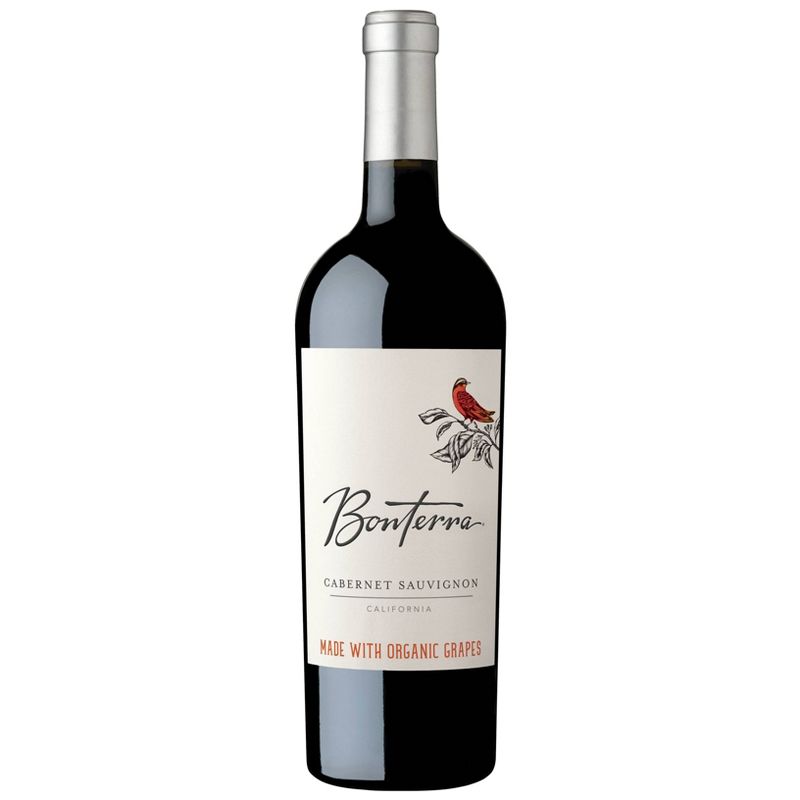 Bonterra Cabernet Sauvignon Red Wine - 750ml Bottle, 1 of 6